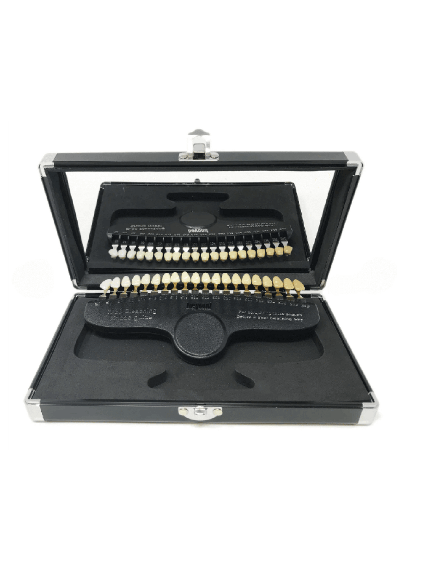 Teeth Whitening Shade Guide in protective Box