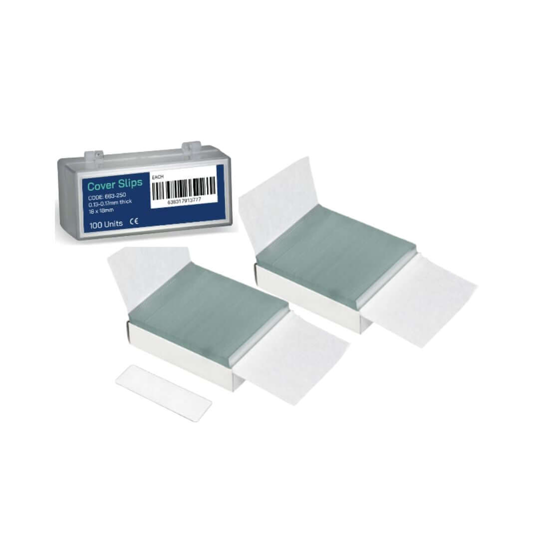 microscope glass slides and cover slips pack of 100