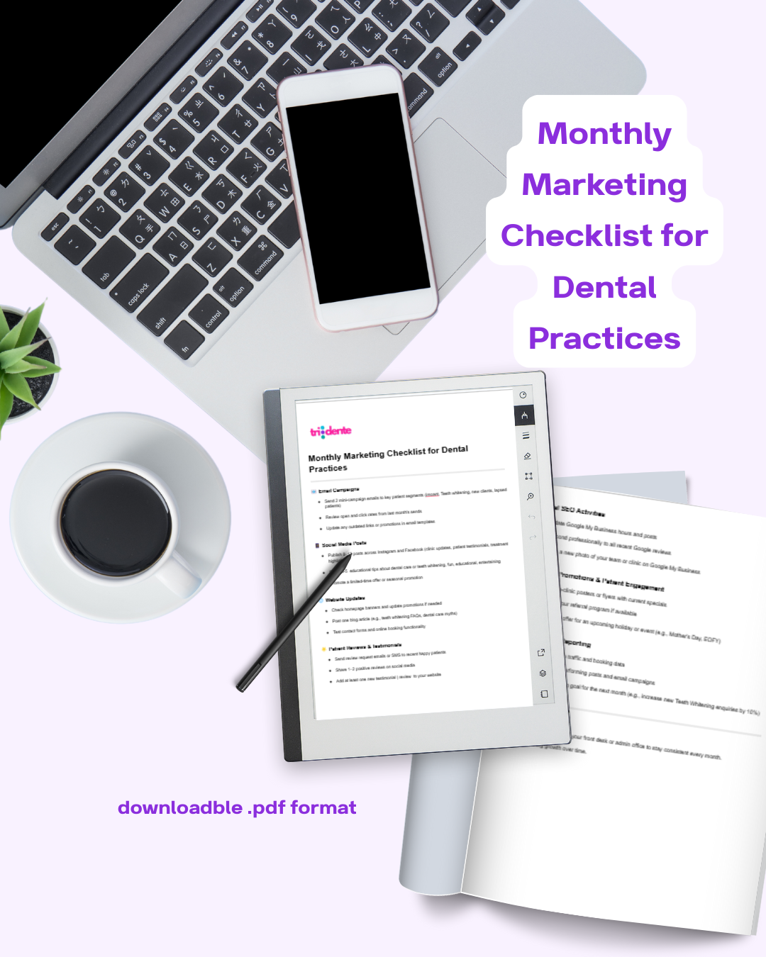 Monthly Marketing Checklist for Dental Practices