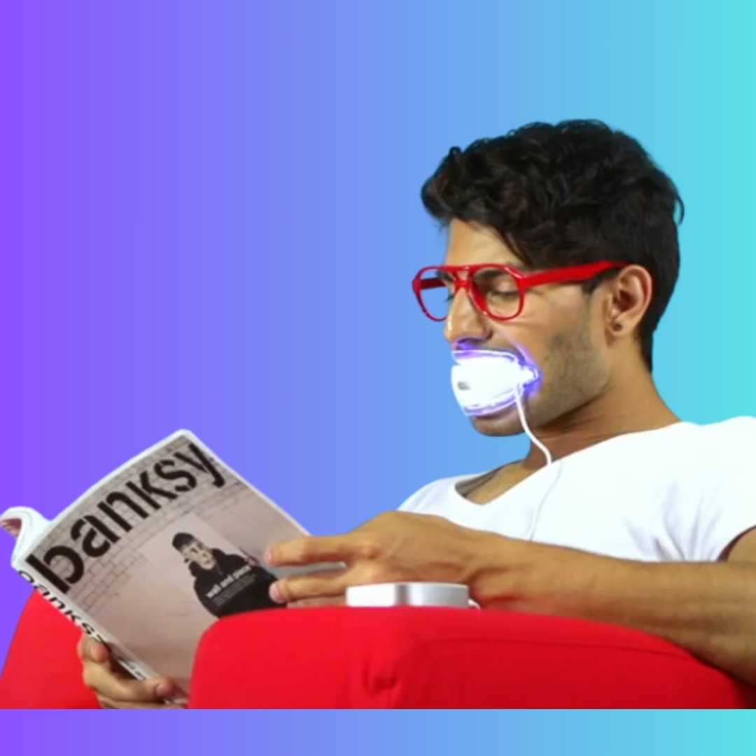 Teeth whitening self care with the Beyond Gemini luxury edition
