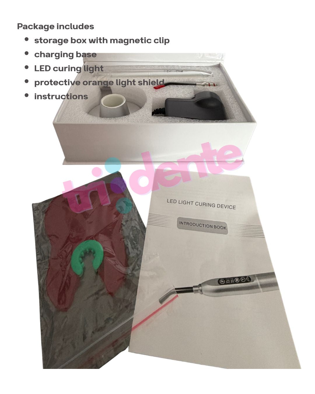 LED Curing Light for Gingival Barrier and Tooth Gems | Tri-Dente