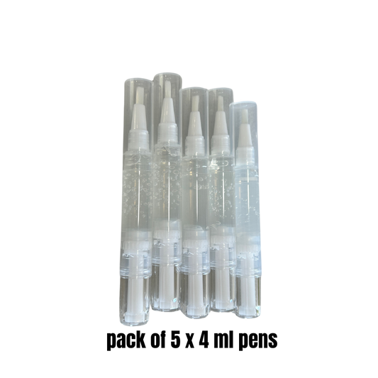 6% Hydrogen Peroxide (HP) gel pen pack of 5 (Made in China)