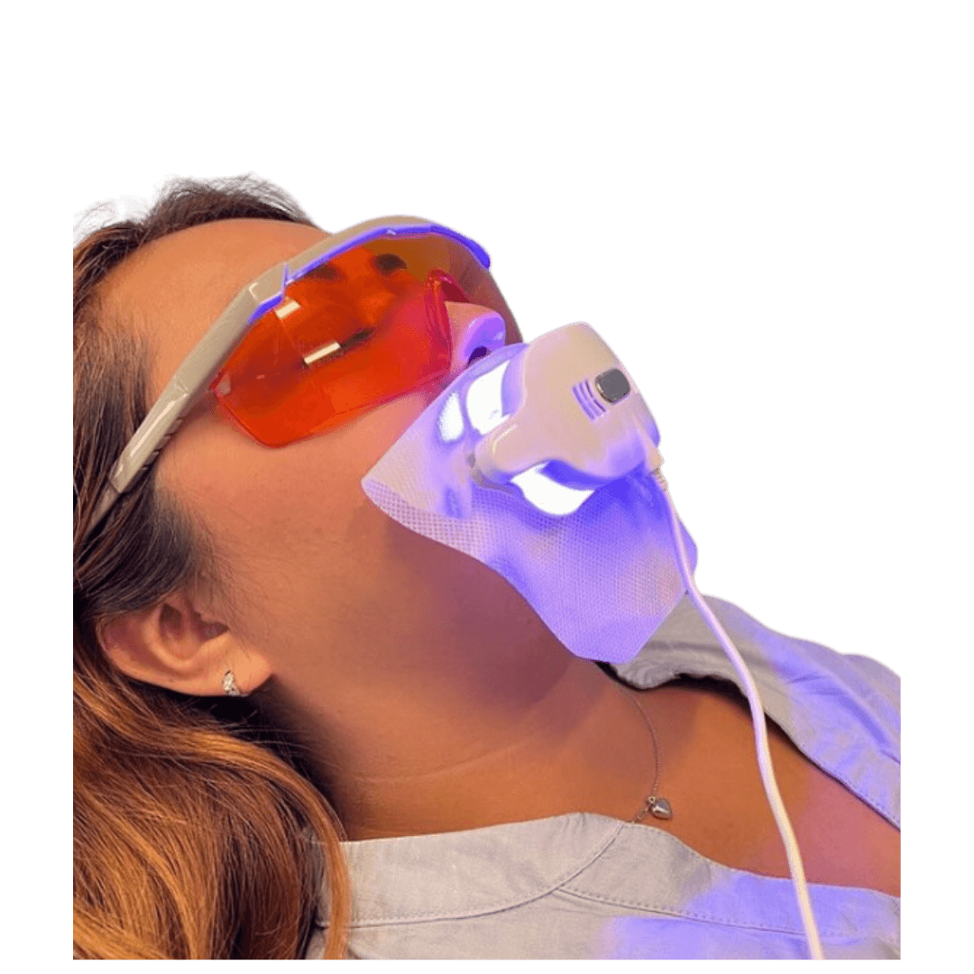 safe teeth whitening, mobile/portable  teeth whitening lamp, Beyond II ULTRA Whitening accelerator machine (2x LED lights) offers advanced whitening technology. Featuring unique ultrasonic and ioniser technology