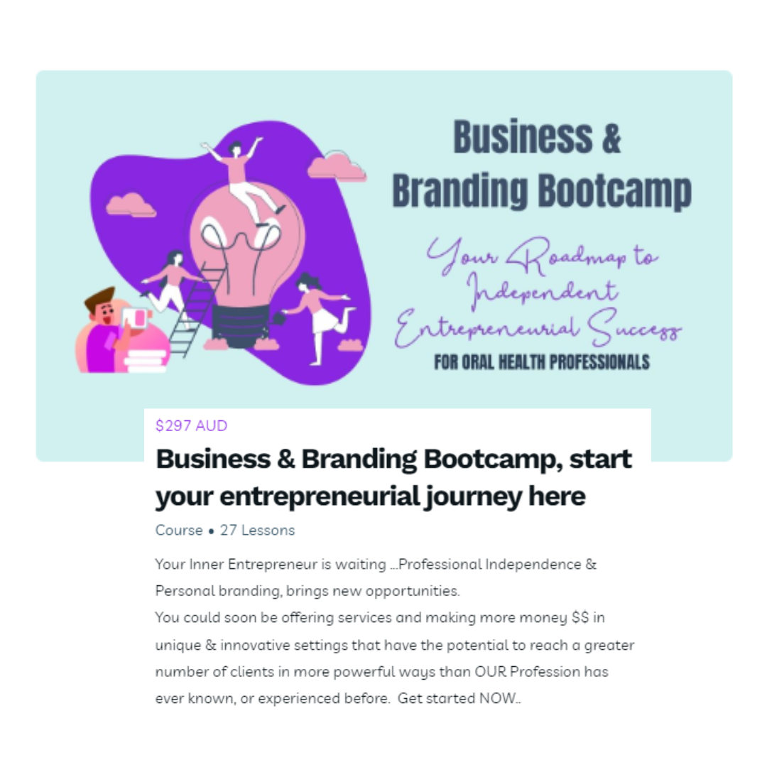 Business and Branding Bootcamp (online course)
