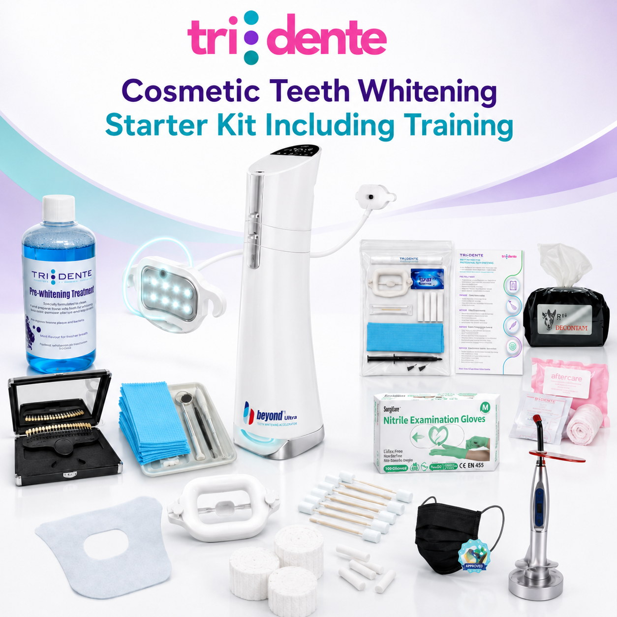 Cosmetic Teeth Whitening Starter Kit Including Training