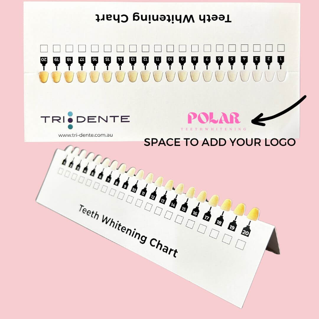 Shade Guide Ruler Shade guides Premium (pack of 20) – Tri-Dente