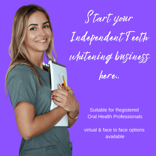 Teeth Whitening Training to YOU (online education & TW training kit, includes virtual 1:1 training)