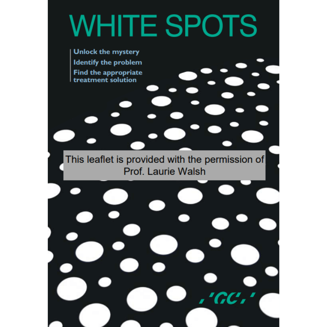 Booklets x 2  White Spot Lesions / Tooth Lightening FREE download